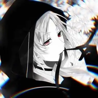 黑白丧系动漫头像男丧系黑暗压抑头像