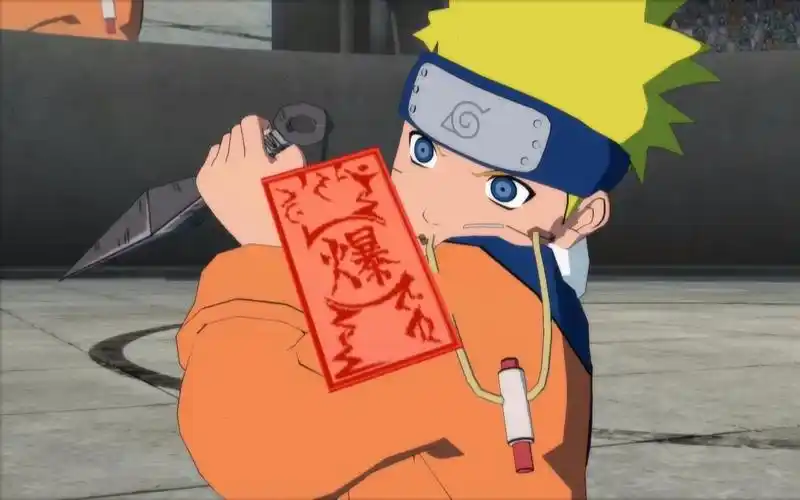 《火影忍者:终极风暴4》小清新少年鸣人mod演示【720p】【60帧】_哔哩