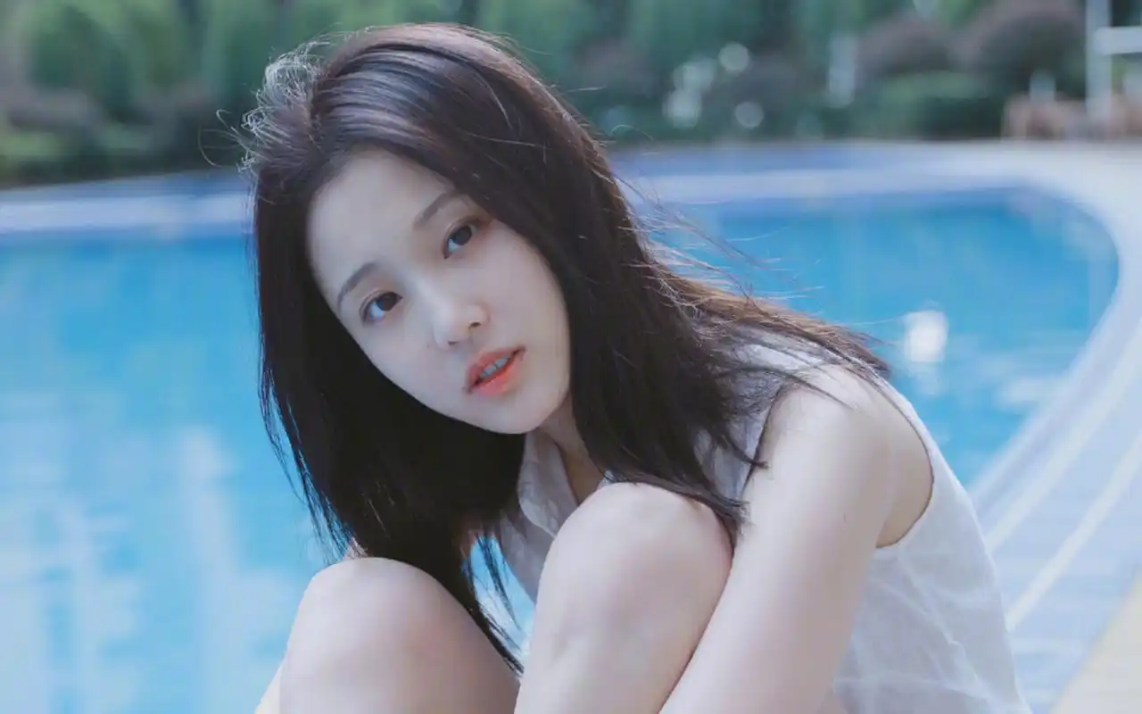 张慧雯夏日小清新高清桌面壁纸