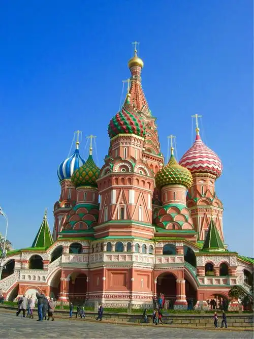 圣瓦西里升天大教堂,世界十大著名教堂之一.