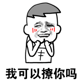 我可以撩你吗_可以表情
