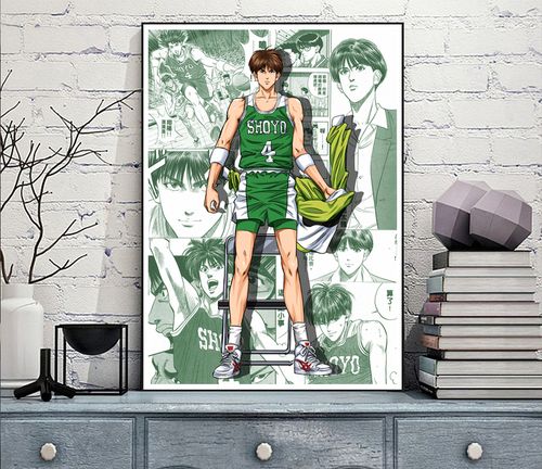 灌篮高手藤真健司球衣卧室客厅玄关挂画背景画摆台礼物