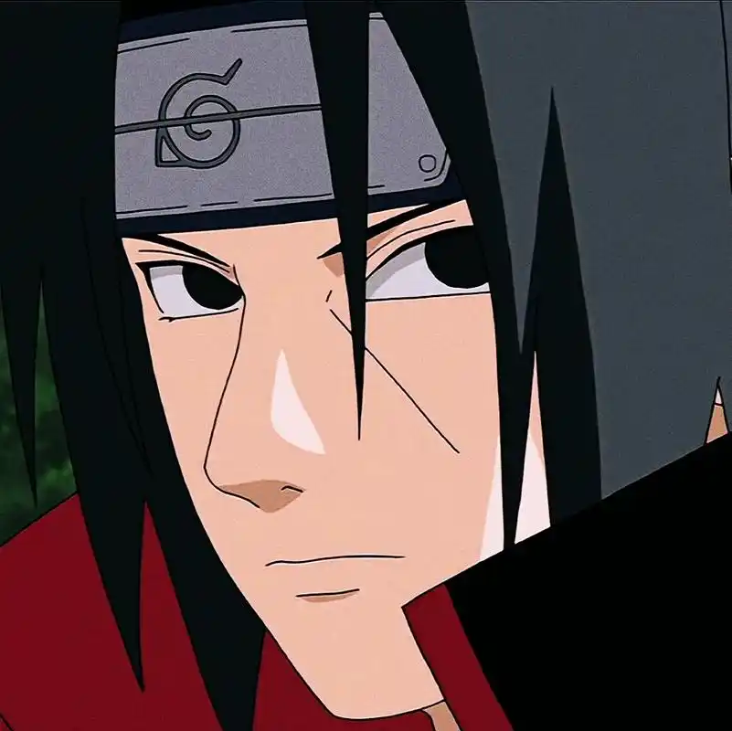 火影忍者,宇智波鼬帅气头像,爱与信仰,关注拿走