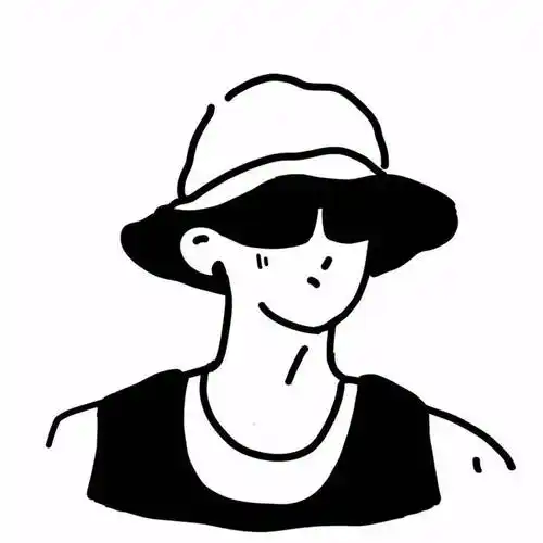 黑白简约头像,好喜欢呐!_原文_增加了_女生