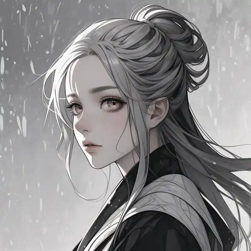 9369♀15高冷女生动漫头像精选99