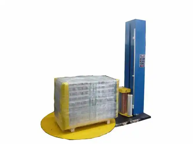 各种工艺要求的缠绕包装作业并且自动上断膜,薄膜缠绕机具有性能稳定