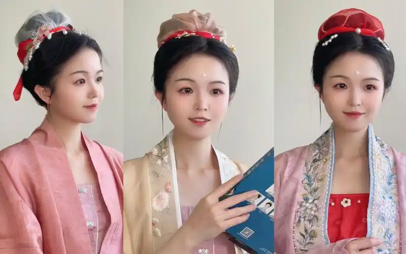 汉服发型教程|不愧是宋代时尚 宋复原包髻发型教程