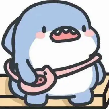 高清呆萌可爱的卡通鲨鱼萌萌哒头像图片