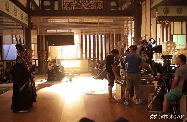 《军师联盟》拍摄花絮  剧组片场