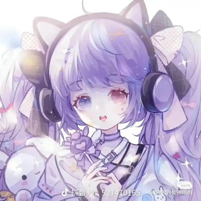 不同风格的闺密头像