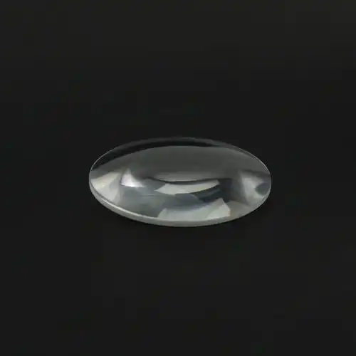 圆形光学玻璃放大镜片10倍学生投影仪镜片野外阳光取火低倍高倍ly-阿