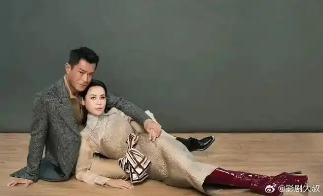 宣萱,古天乐同框拍写真