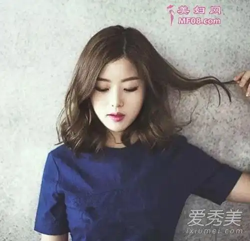 齐刘海齐肩短发可以换什么发型齐肩发烫什么卷好看