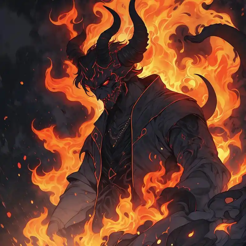 超酷恶魔头像集 探索黑暗与神秘的交织,一组炫酷的恶魔头像等你来挑!