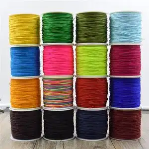 diy手工编织线编手链的手绳图片