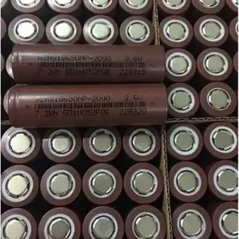 现货卓能18650动力锂电池5c 2000mah足容量电动车电池 电动工具