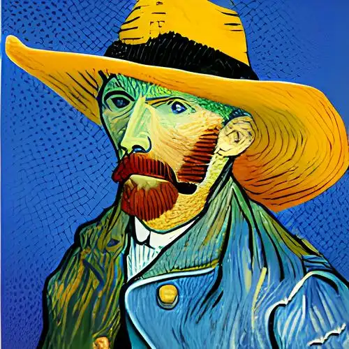 梵高未流出自拍照_pigtruman-站酷zcool