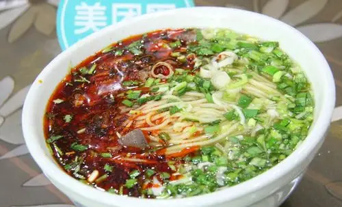 中国兰州顶牛拉面
