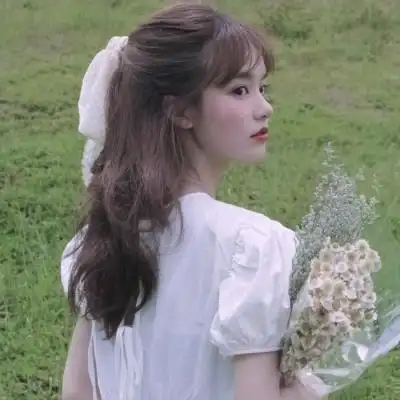 祁宋ins真人微信魅力女生头像