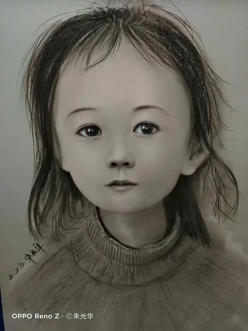 零基础学画画 #铅笔画 #人物肖像 #素描头像 - 抖音