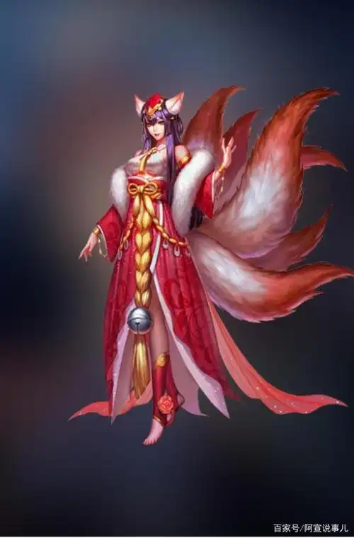 据说,玉藻前是九尾狐妖的化身,人们都将她们与中国的妲己所联系起来