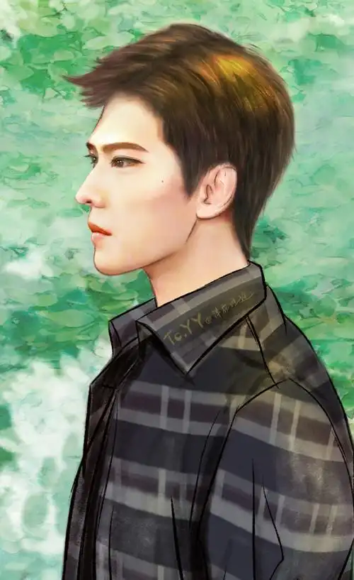 电视剧我的人间烟火超话@杨洋【宋焰手绘】——《十年》:青春荏苒