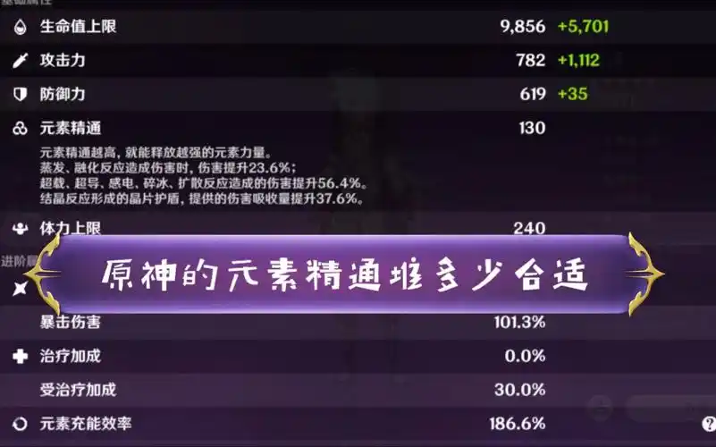 原神元素精通该堆多少学渣up用头发告诉你