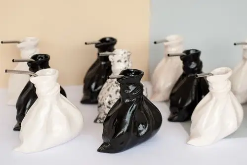 产品设计,创意水具,陶瓷饮料袋,chesco