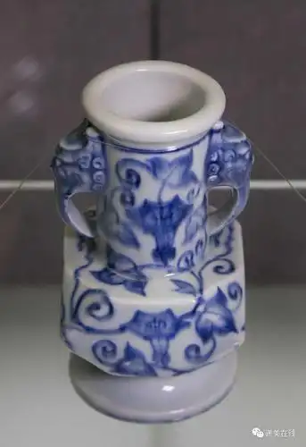 【馆藏瓷器高清实拍】天津博物馆藏瓷器——明代青花