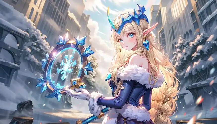 ai绘画 #lol #索拉卡0404冬季奶妈 - 抖音