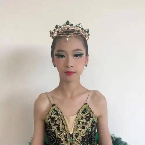 北京儿童舞台妆芭蕾舞眼妆分享