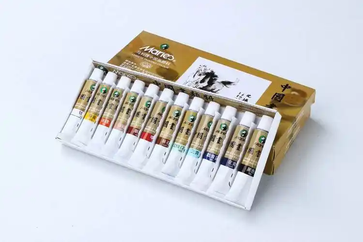 国画颜料和水彩颜料的区别水彩颜料可以画国画吗