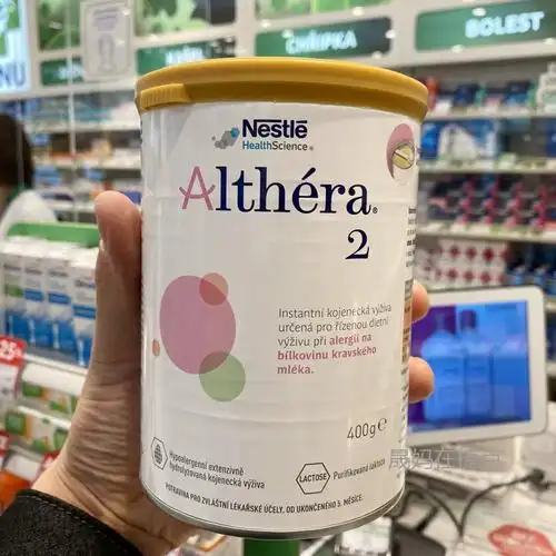 荷兰产捷克版德国hmo雀巢肽敏舒althera深度水解蛋白奶粉低乳糖