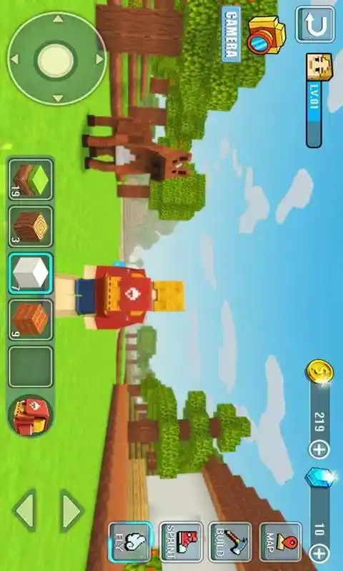 74mb)一款完全自由开放的沙盒模拟游戏我的沙盒世界