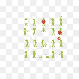 绿色小人图片免费下载-绿色小人素材-绿色小人png素材-绿色小人透明免
