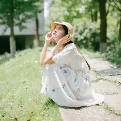 清新女生头像唯美