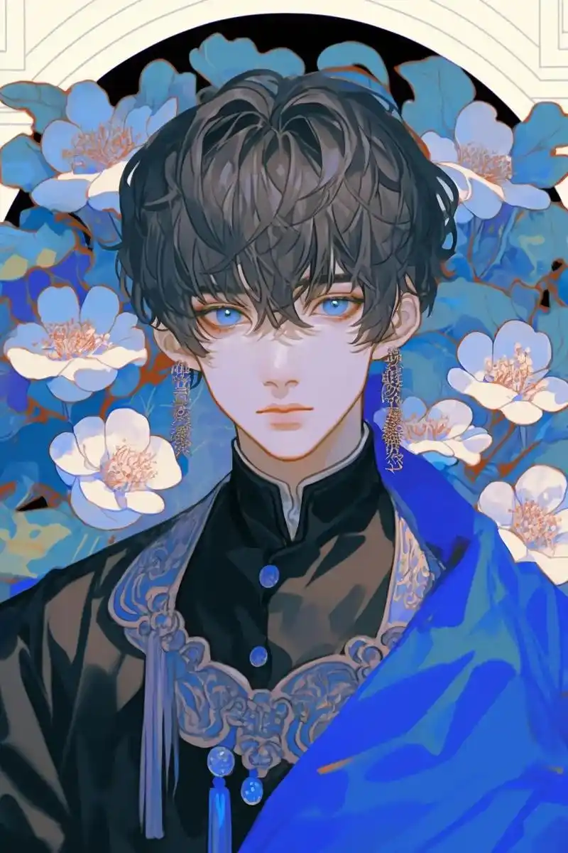 古风少年(一)青山烟雨客 似是故人来 #ai绘画 #图文伙伴 - 抖音