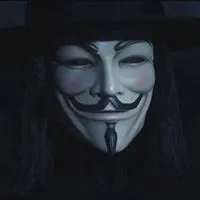 黑白面具微笑头像男【点击鼠标右键下载】