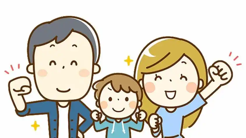 原创绘画 |步骤图全家福怎么画全家福 儿童画终于画完全家福!