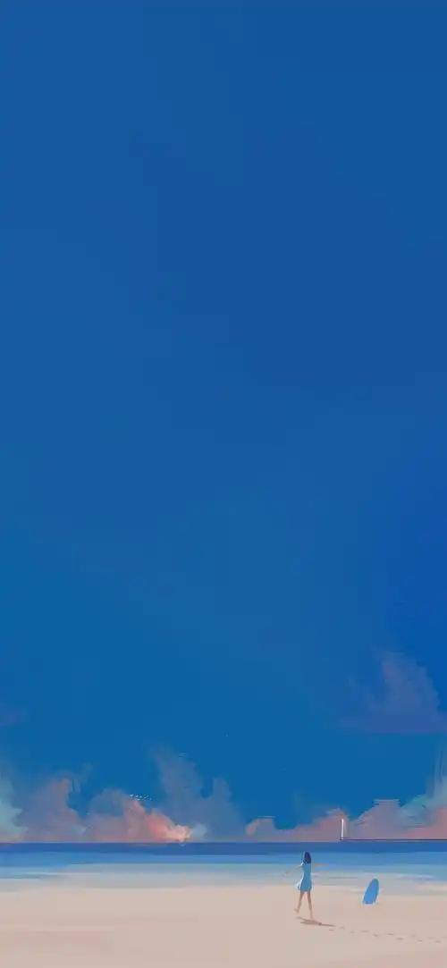 有什么好看的蓝色手机壁纸