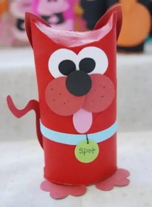 变废为宝#废物利用#卷纸筒手工作品