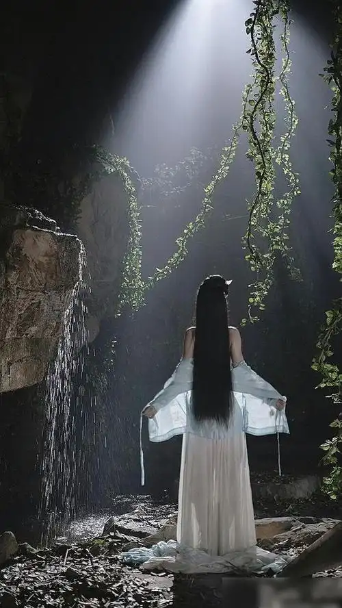 六,小龙女-刘亦菲-《神雕侠侣》白衣的刘亦菲真是符合了那句"不食人间