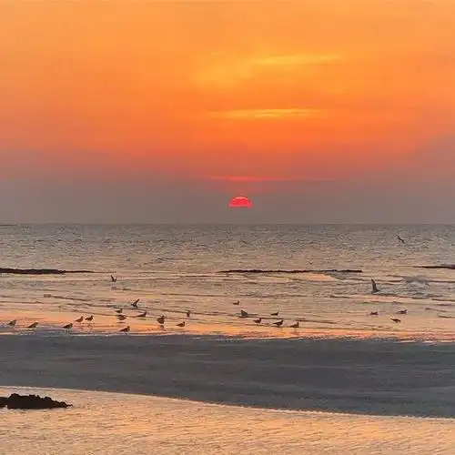 海边朋友圈背景图