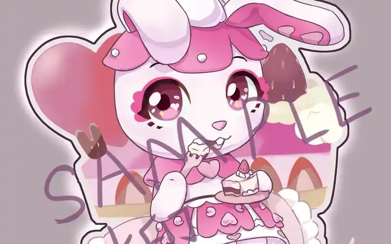 【板绘】慕斯比比同人图过程_哔哩哔哩_bilibili