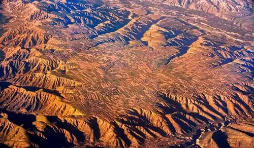 肌肉感爆棚的黄土高原,让人视觉震憾的黄土地