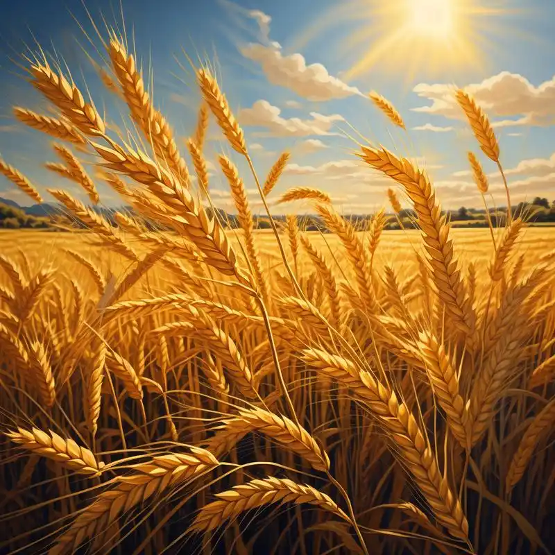 金黄麦田头像90超美自然风