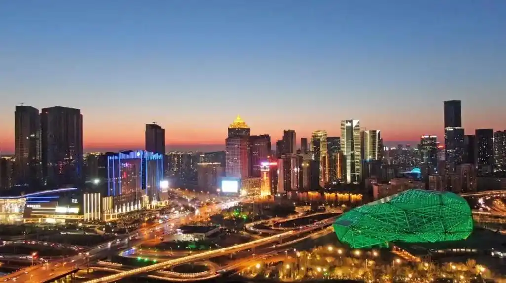 沈阳市风光(2021年4月13日摄,无人机照片).新华社记者杨青摄