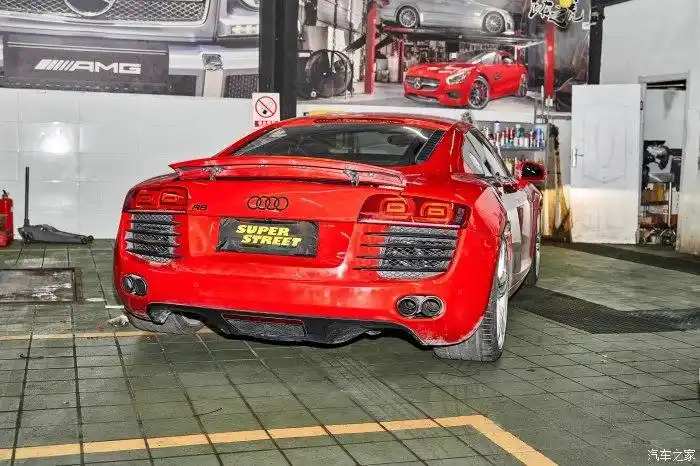 美妙声浪拥有社交属性的奥迪r8改装ttu阀门尾段排气