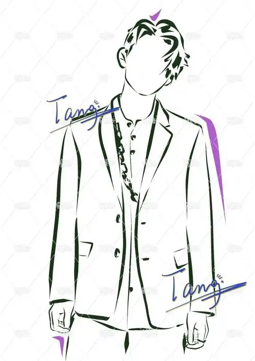 线稿风小鬼王琳凯