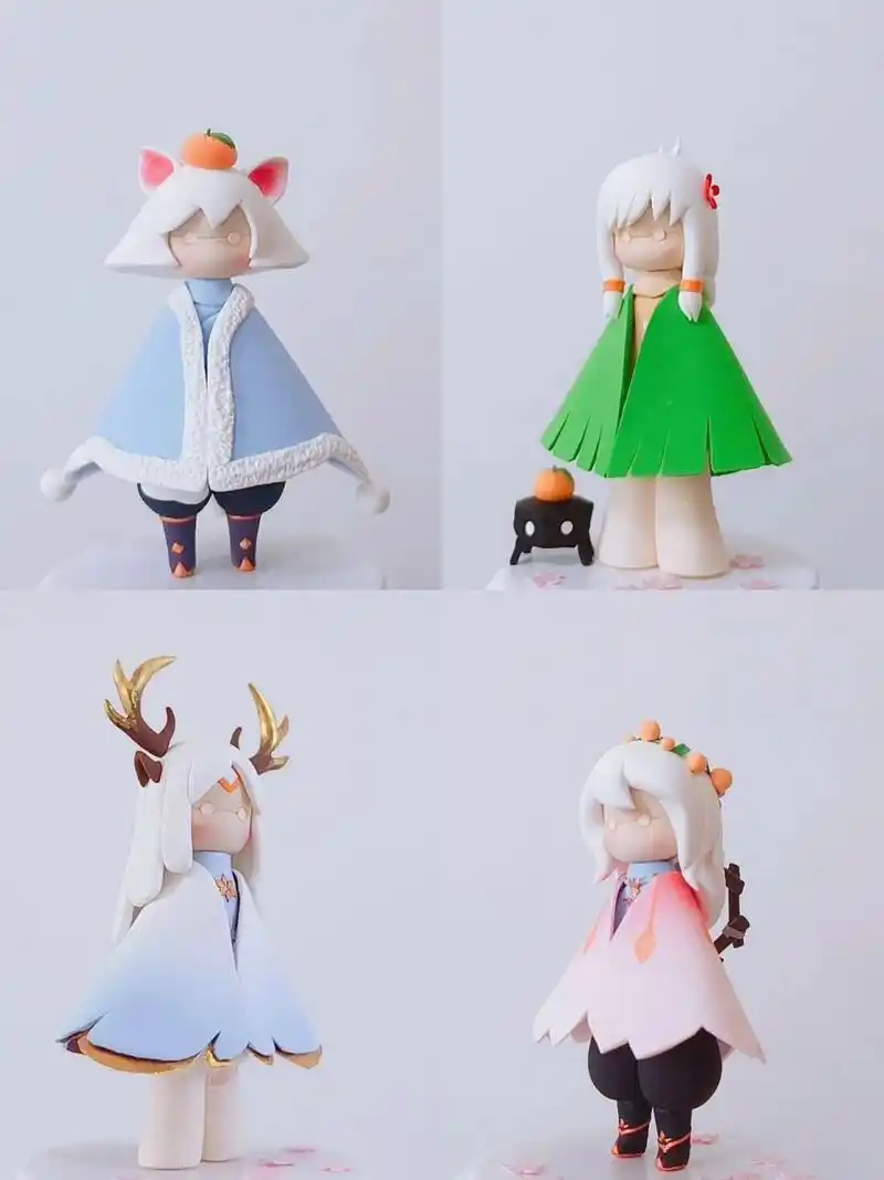 40款光遇粘土手办小合集 有你的心动款嘛